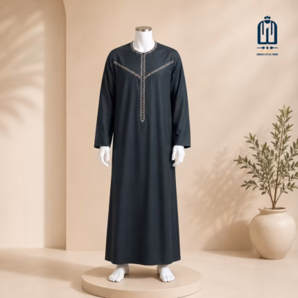 Omani Jubbah – Premium Traditional Thobe For Men